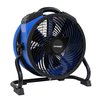 Xpower 1/4 HP, 2100 CFM, 1 Amp, 4 Speeds Multipurpose 14" Diameter Air Circulator with Built-in Power Outlets FC-300A
